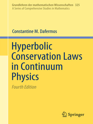 cover image of Hyperbolic Conservation Laws in Continuum Physics
